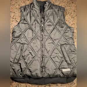 Woman's Black Puffer Vest